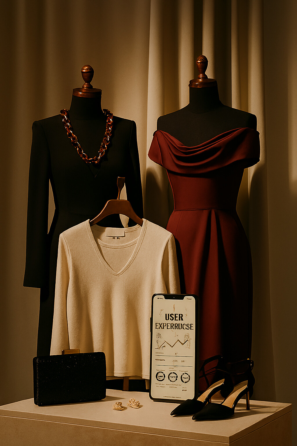 Evening wear and special occasion styling